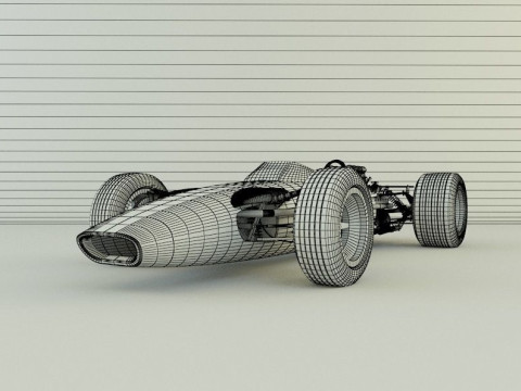 Lotus Type 49 3D-Modell