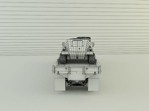 M 977 Hemtt Truck Replica SDKFZ 250 Modelo 3D