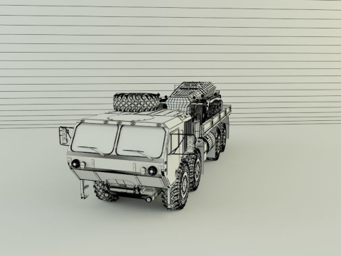 M 977 Hemtt Truck Replica SDKFZ 250 Modelo 3D