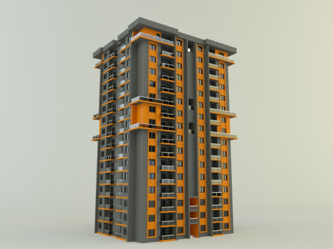 Model houses 29 Modelo 3D