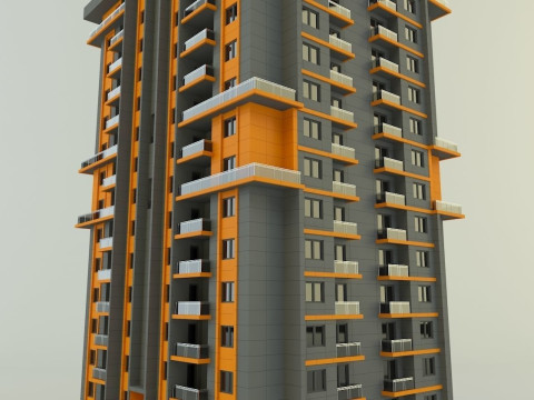 Model houses 29 3D Model