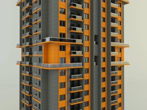 Model houses 29 3D Model