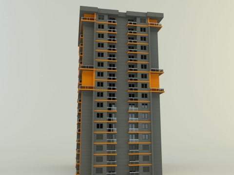 Model houses 29 3D Model