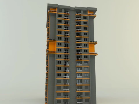 Model houses 29 3D Model