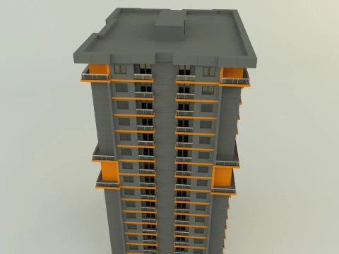 Model houses 29 3D Model