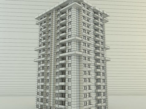 Model houses 29 3D Model