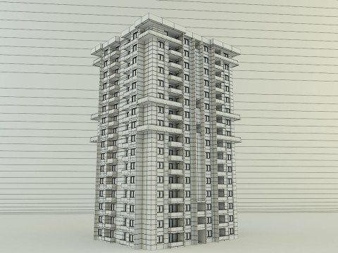 Model houses 29 3D Model