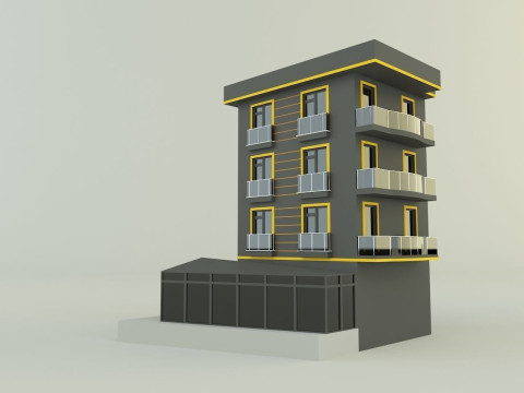 Building 652 3D Model