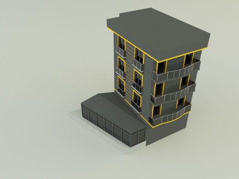 Building 652 Model 3D