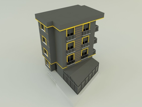 Building 652 Model 3D