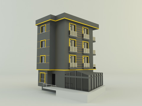 Building 652 Model 3D