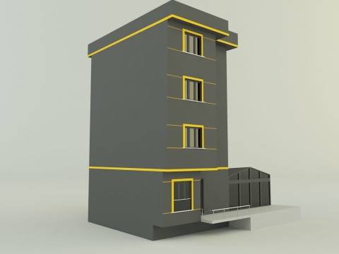 Building 652 Model 3D