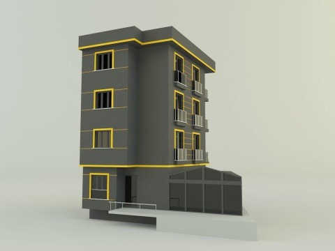 Building 652 Model 3D