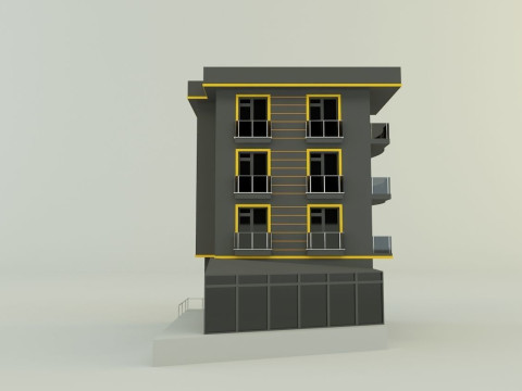 Building 652 Model 3D