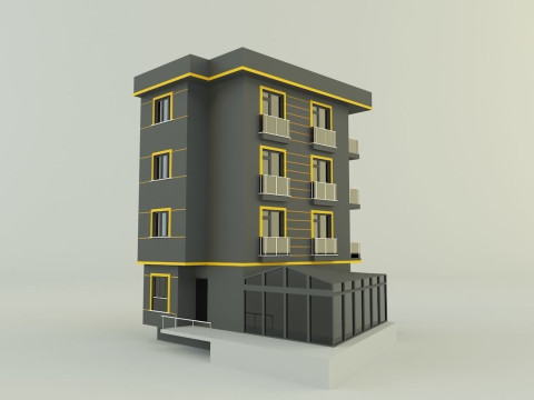 Building 652 Model 3D