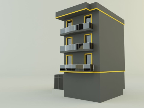 Building 652 Model 3D