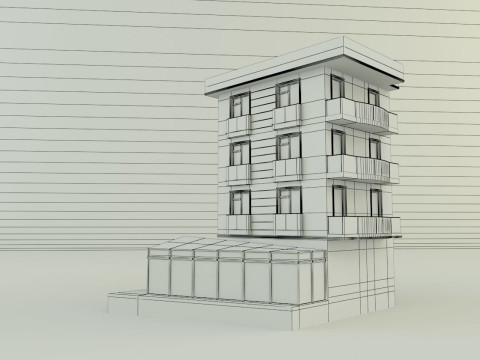 Building 652 Model 3D