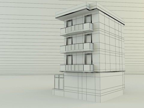 Building 652 Model 3D