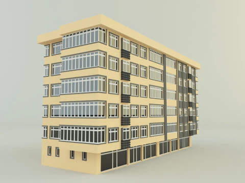 Edificio 658 Modello 3D