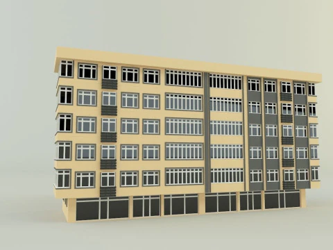 Building 658 3D Model