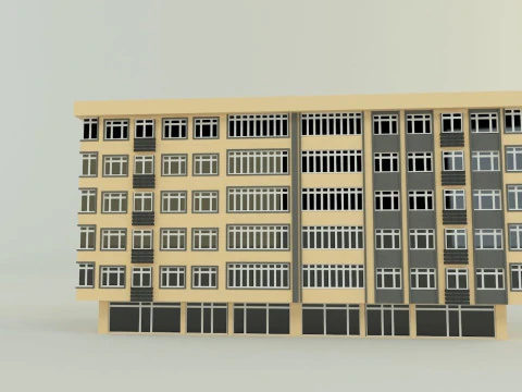Building 658 3D Model