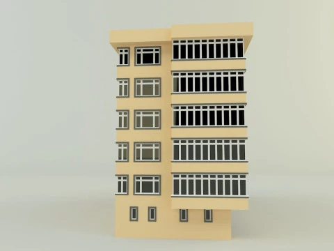 Building 658 3D Model