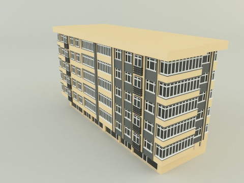 Building 658 3D Модель