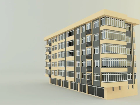 Building 658 3D Model