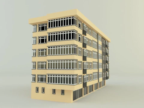 Building 658 3D Model