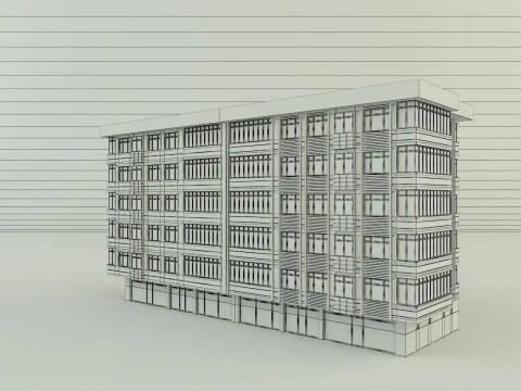 Building 658 3D Model