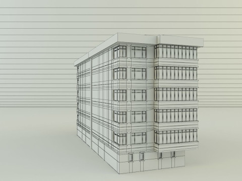 Building 658 3D Модель