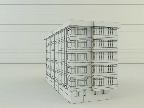 Building 658 3D Model