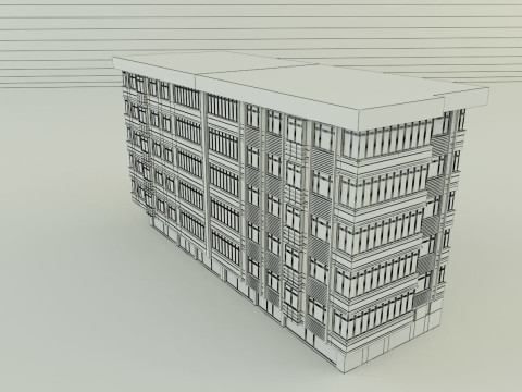 Building 658 3D Модель