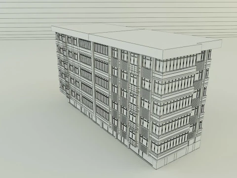Building 658 3D Model