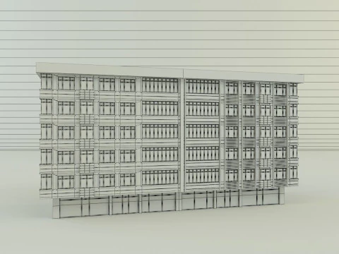 Building 658 3D Model