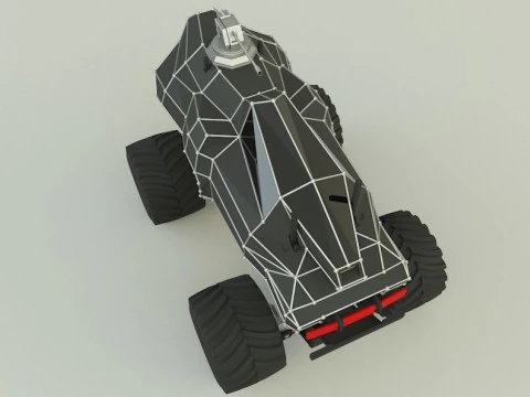 Monster trucks 2 3D Model