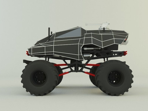 Monster trucks 2 3D मॉडल