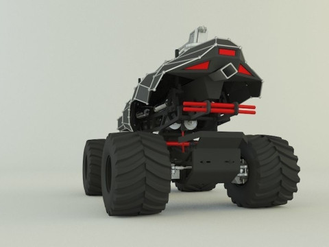 Monster trucks 2 3D मॉडल