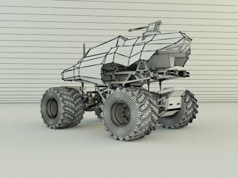 Monster trucks 2 3D मॉडल