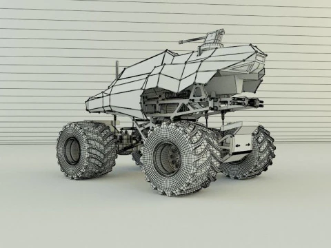 Monster trucks 2 3D Model