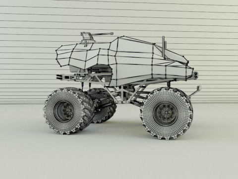 Monster trucks 2 3D मॉडल