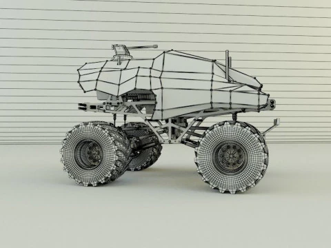 Monster trucks 2 3D Model