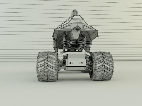Monster trucks 2 3D Model