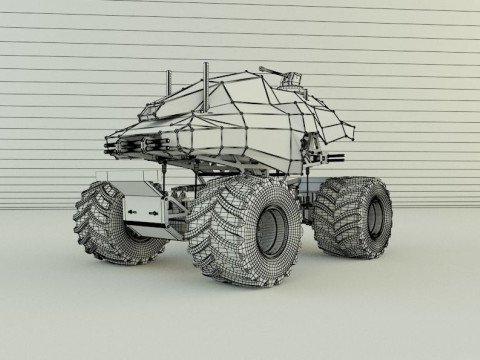 Monster trucks 2 3D मॉडल