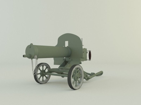 Old machine 3D Модель
