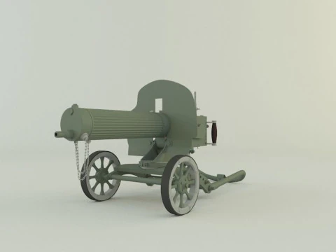 Oude machine 3D Model