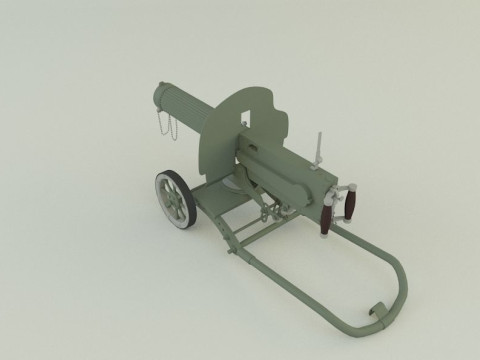 Old machine 3D 模型