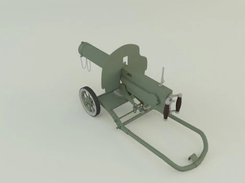 Old machine 3D Model