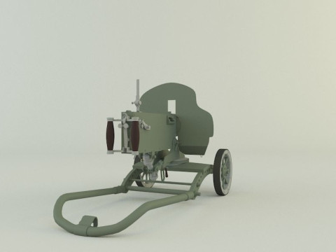 Old machine 3D 模型
