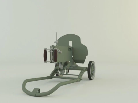 Old machine 3D Model